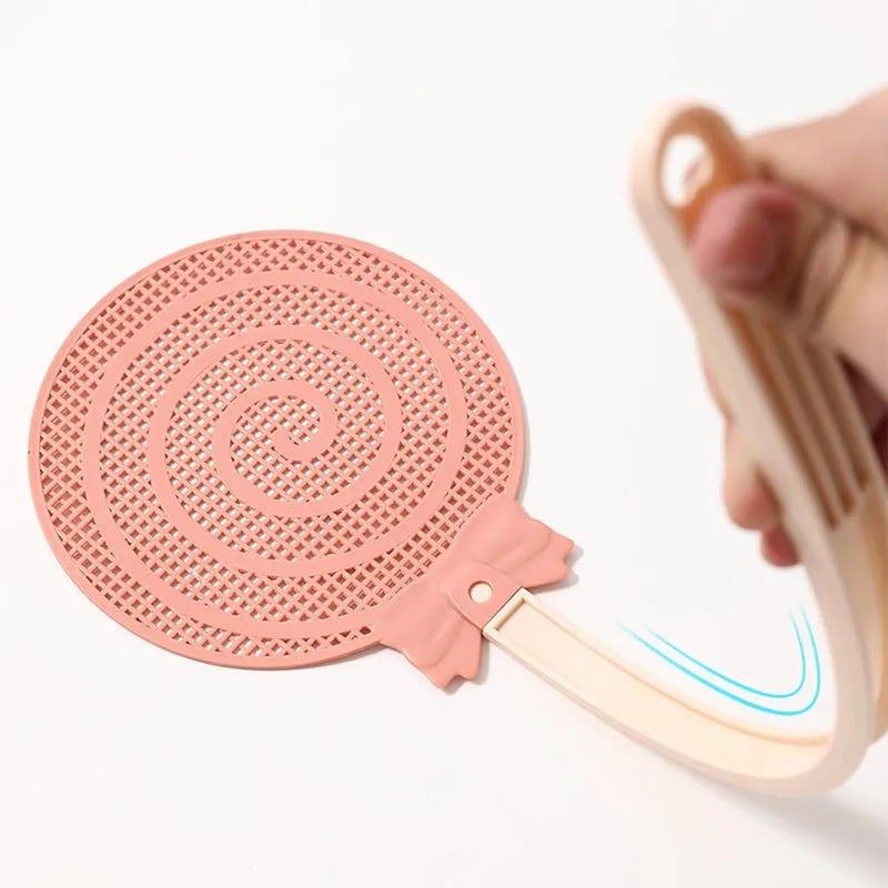 redtrout Fly Swatter, Fly Swatter for indoors, FlySwatter, Fly Swatters Pink 2PCS - Image 4
